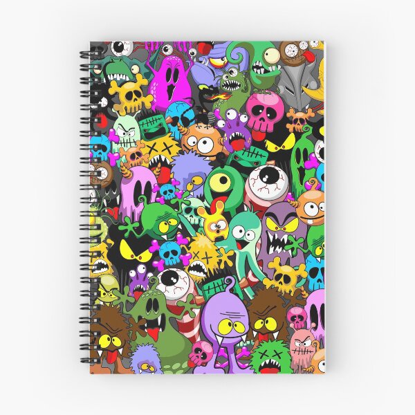 Item preview, Monsters Doodles Characters Saga designed and sold by BluedarkArt.