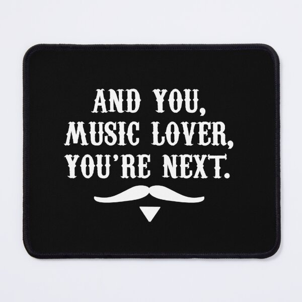 Item preview, And You, Music Lover. You're Next designed and sold by barrelroll909.