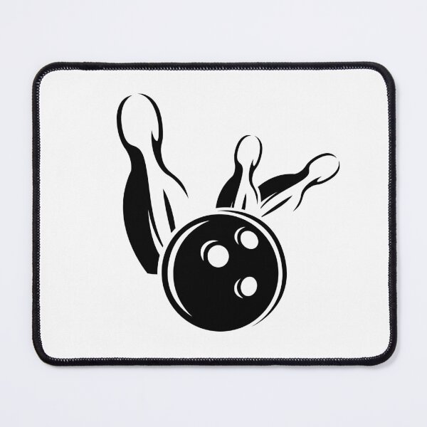 Item preview, Bowling Throw with Skittle Strike - Bowling Team Logo designed and sold by AndreMi.