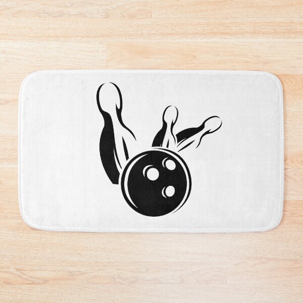 Item preview, Bowling Throw with Skittle Strike - Bowling Team Logo designed and sold by AndreMi.