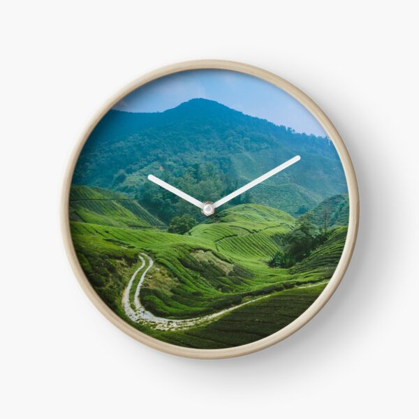 Tea Plantation, Malaysia. Clock