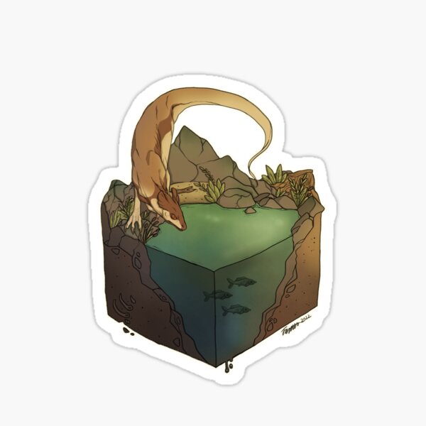 Terrarium de dinosaures Sticker