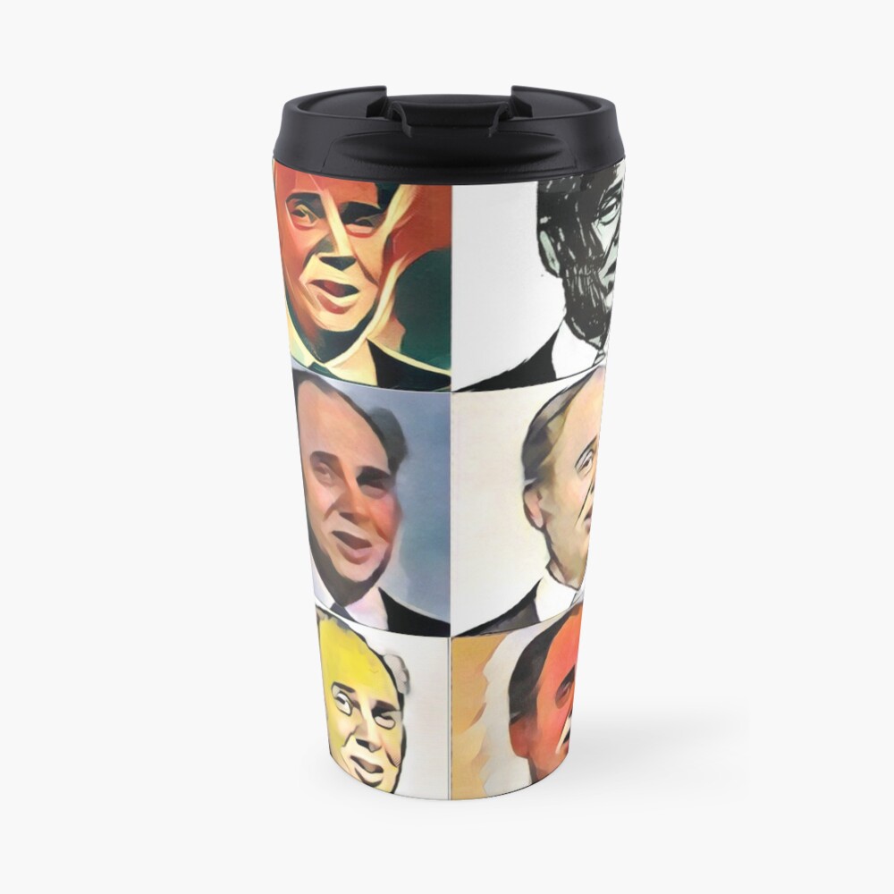 John Daker - Multicolour FanPop Travel Mug