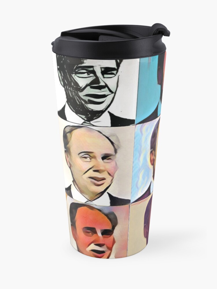 Alternate view of John Daker - Multicolour FanPop Travel Mug