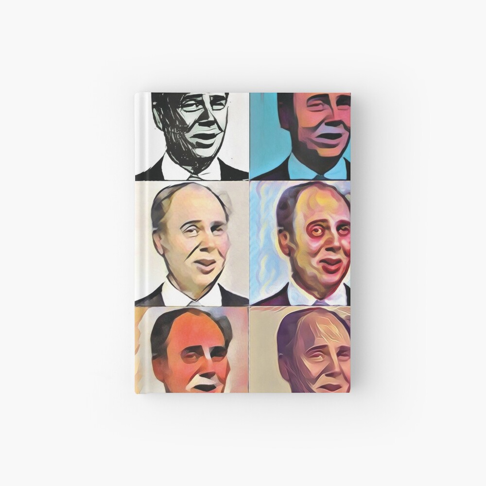 John Daker - Multicolour FanPop Hardcover Journal