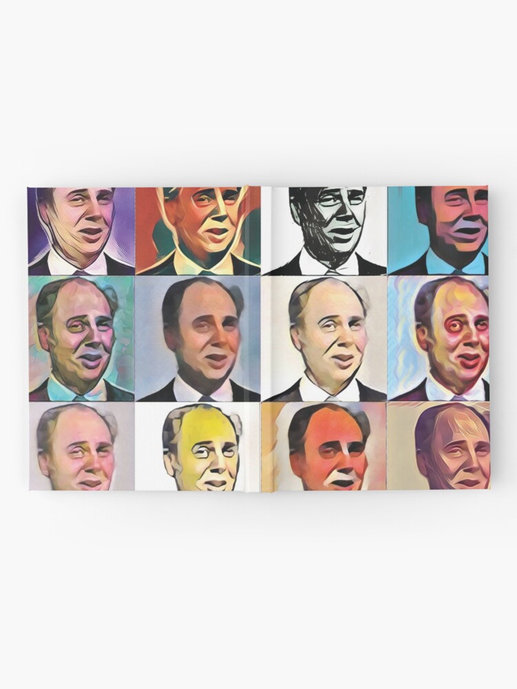 Alternate view of John Daker - Multicolour FanPop Hardcover Journal