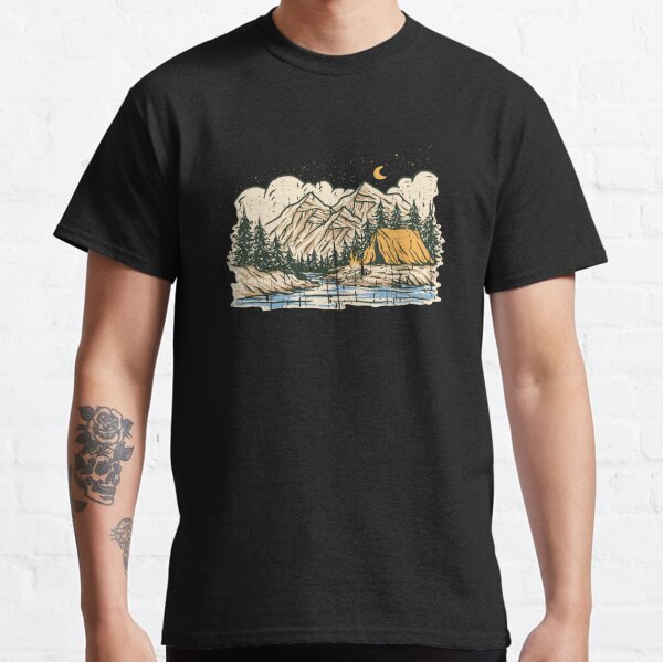Camping in nature Classic T-Shirt