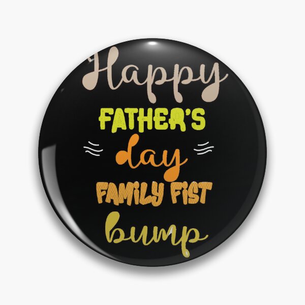Item preview,  happy father's day family fist bump designed and sold by IGOOR.
