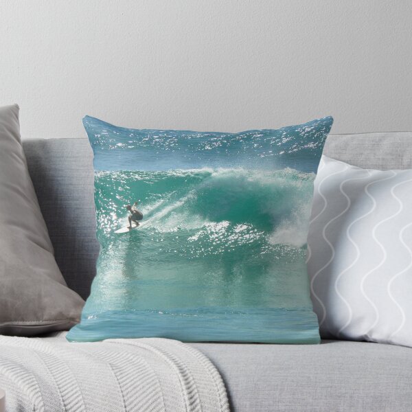 Item preview, Burleigh Heads Surfing , Cushion designed and sold by ginnymac.