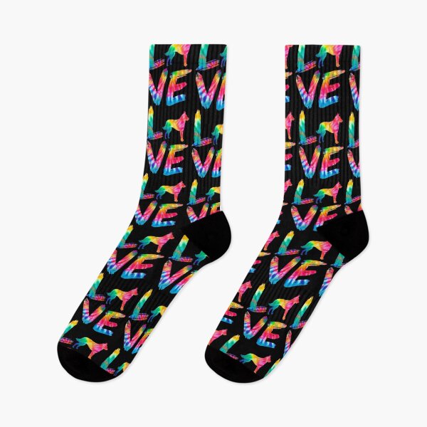 Item preview, Belgian Malinois Dog Love Tie Dye Design designed and sold by rafaeltto.