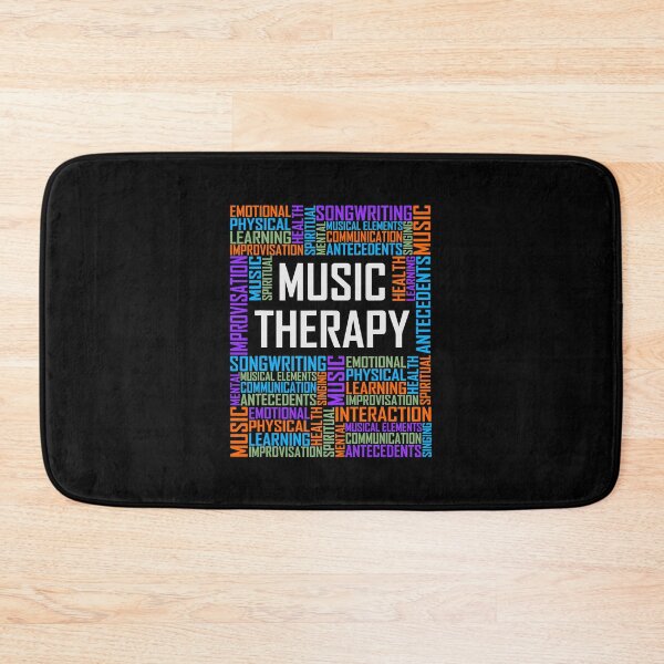 Item preview, Music Therapy Words Therapist Appreciation Graduation designed and sold by ibarrbeat.