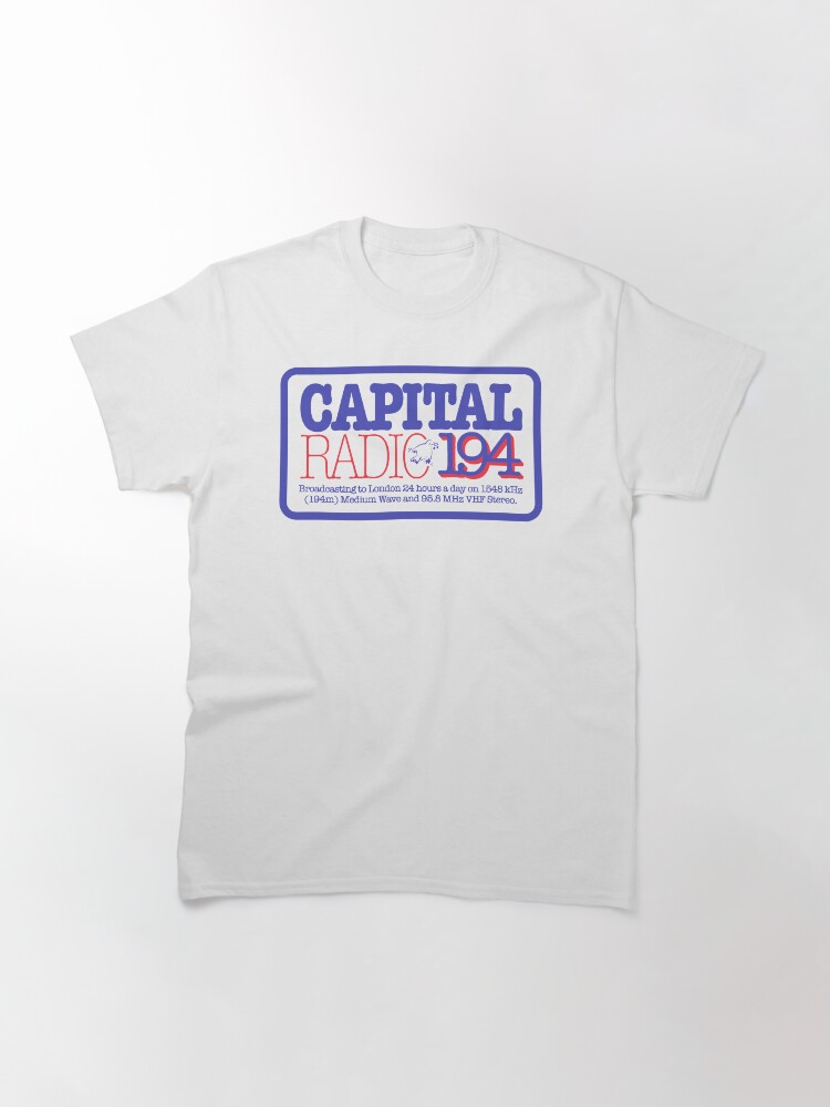 Alternate view of NDVH Capital Radio (2) Classic T-Shirt