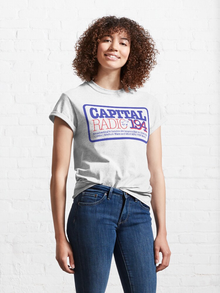 Alternate view of NDVH Capital Radio (2) Classic T-Shirt