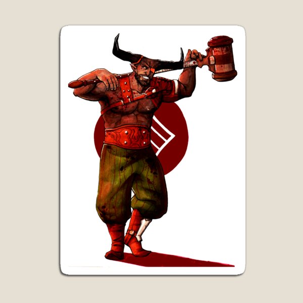 DRAGON AGE-Horns Up Magnet