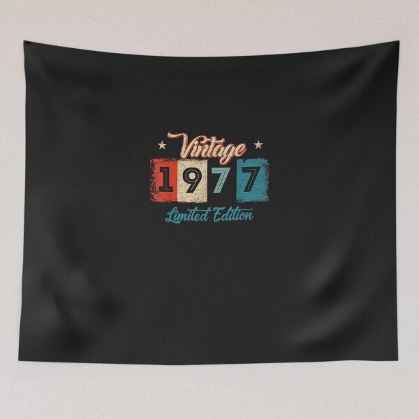 Aperçu de l'œuvre 45 ans 45 anniversaire cadeaux Vintage 1977 édition limitée créée et vendue par mabrytggor.