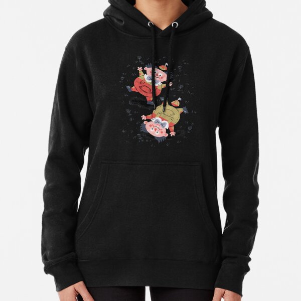 Tweedledum & Tweedledee - Alice in Wonderland Pullover Hoodie