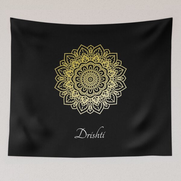 Item preview, Mandala.... Drishti es una mirada enfocada destinada a llamar la atención, la concentración y la intención de su práctica de yoga. designed and sold by M-Infinite.