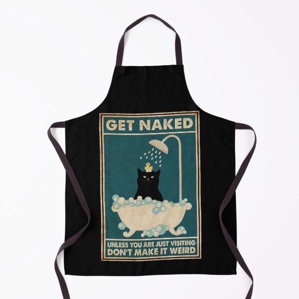 Item preview, The Black Cat Get Naked Fresh Visiting Don't Make It Weird designed and sold by James Schwartz.