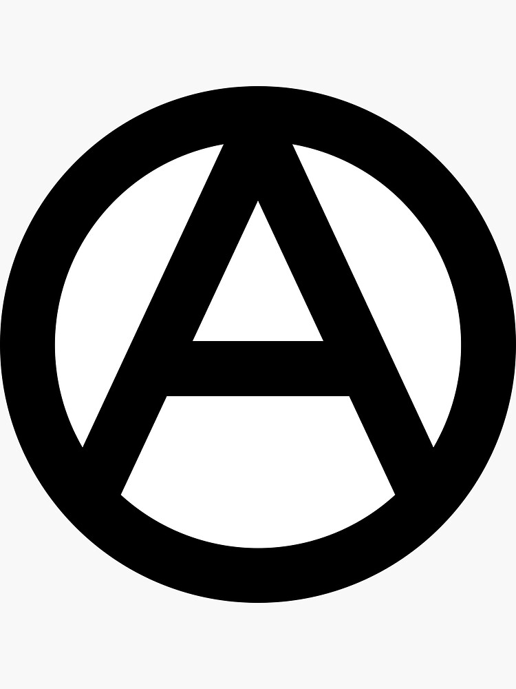 Thumbnail 3 von 3, Sticker, Anarchismus designt und verkauft von steven-davies.