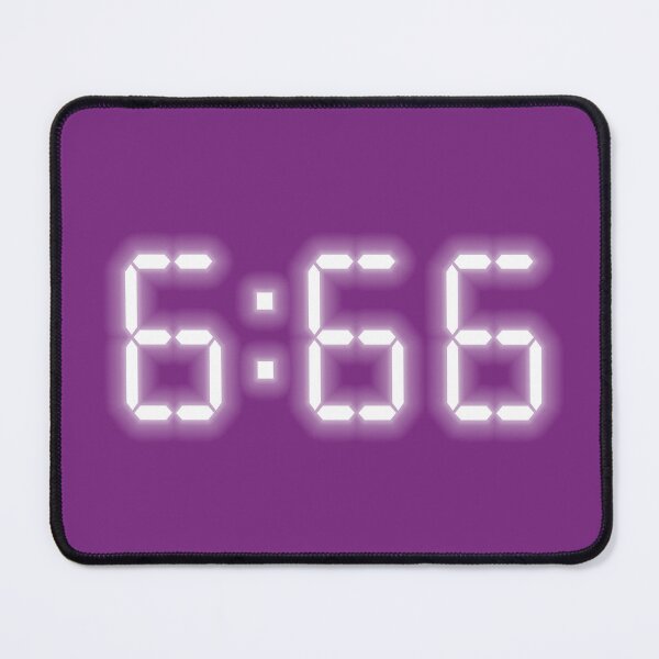Item preview, 6:66 Clock Display | Heavy Metal Music & Evil Things Essential T-Shirt designed and sold by Nostalgia-Lab.