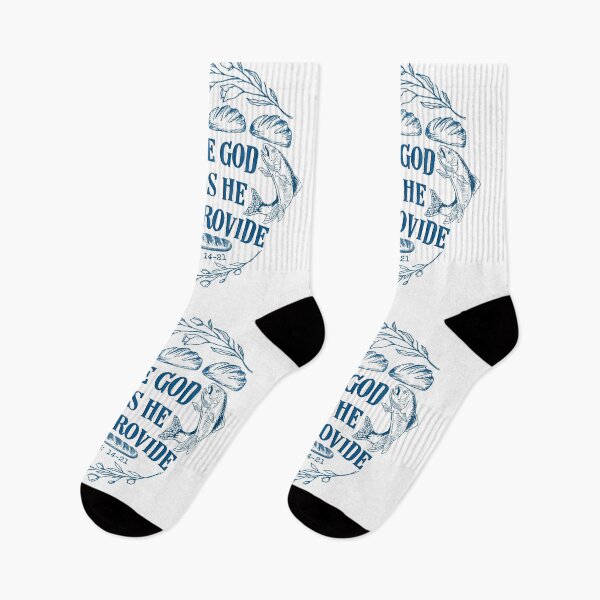 Item preview, Where God Leads He Will Provide With 5 Loaves & 2 Fishes Matthew 13 verse 14 - 21 He Provides And Shall Supply All My Needs designed and sold by MJDezigns.