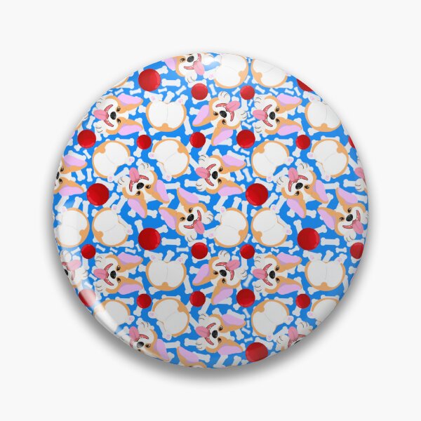 Item preview, Cute Repeating Corgi designed and sold by MeowMeowsShop.