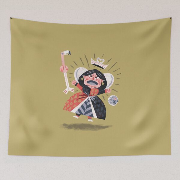 Item preview, Queen of Hearts - Alice in Wonderland designed and sold by WanderingBert.