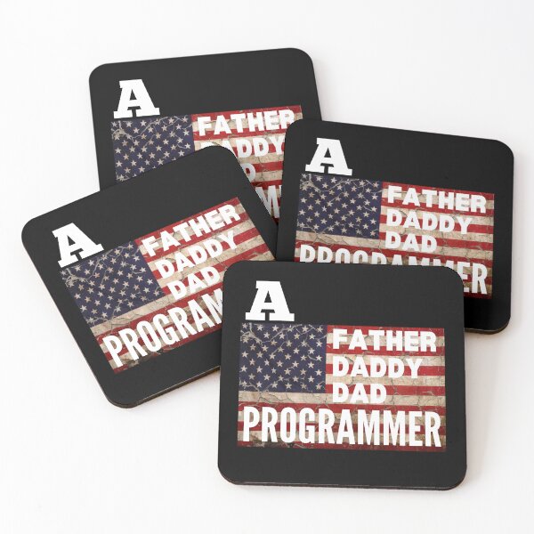 Item preview, A Father and A Programmer designed and sold by theredsharp.