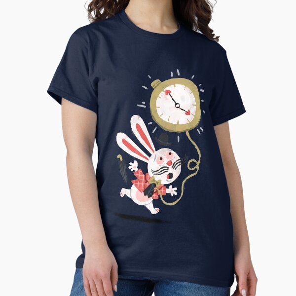 White Rabbit - Alice in Wonderland Classic T-Shirt