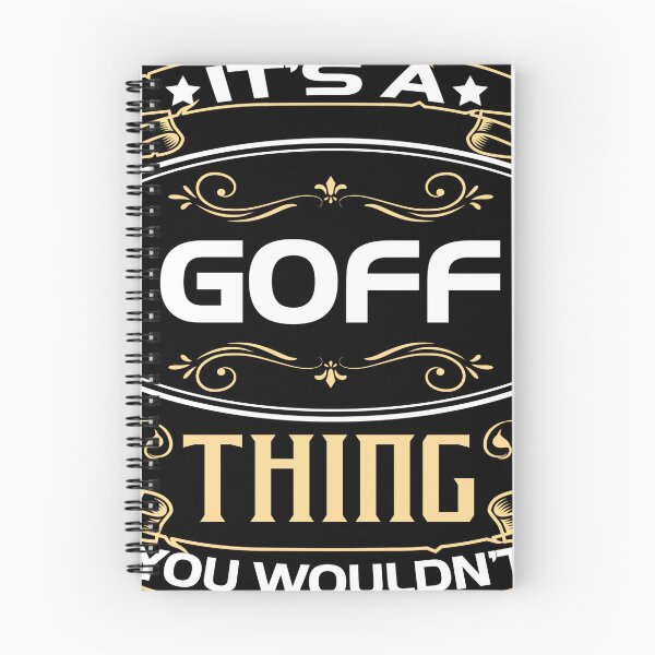 Item preview, Goff Name Shirt It's A Goff Thing You Wouldn't Understand designed and sold by Cayluu12.