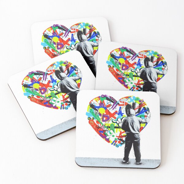 Item preview, Graffiti Heart Street Art designed and sold by Teecha.