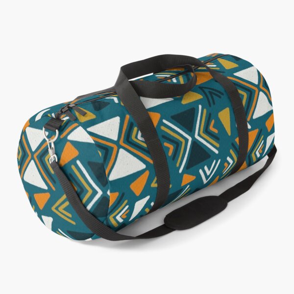 Item preview, TRIANGLE LINES - PEACOKE BLUE designed and sold by PrachiManerikar.