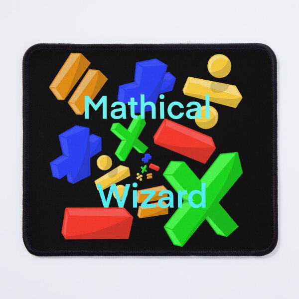 Item preview, Mathical Wizard designed and sold by MeowMeowsShop.