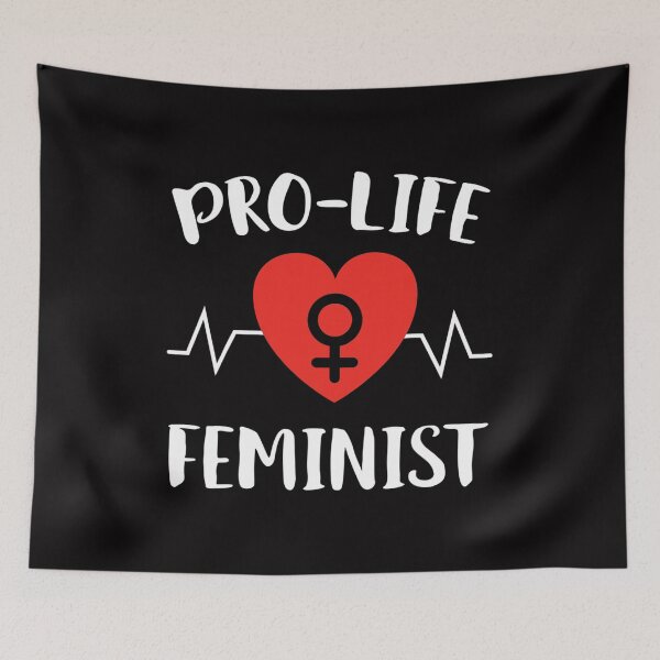 Item preview, Pro-Life Feminist Choose Life Heartbeat Anti-abortion designed and sold by CarlinConner.