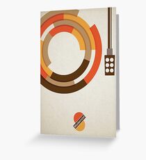 Modernist Vinyl Greeting Card