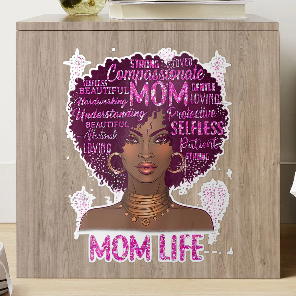 GIFTS FOR MOM- SUPER MOM - BLACK WOMAN - MOTHERS DAY | Art Board Print