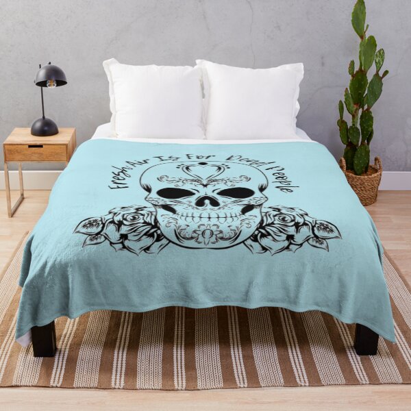 Item preview, Fresh Air Is For Dead People black designed and sold by ObsesRetail.