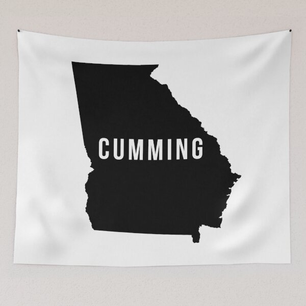 Item preview, Cumming, Georgia State Silhouette designed and sold by CartoCreative.