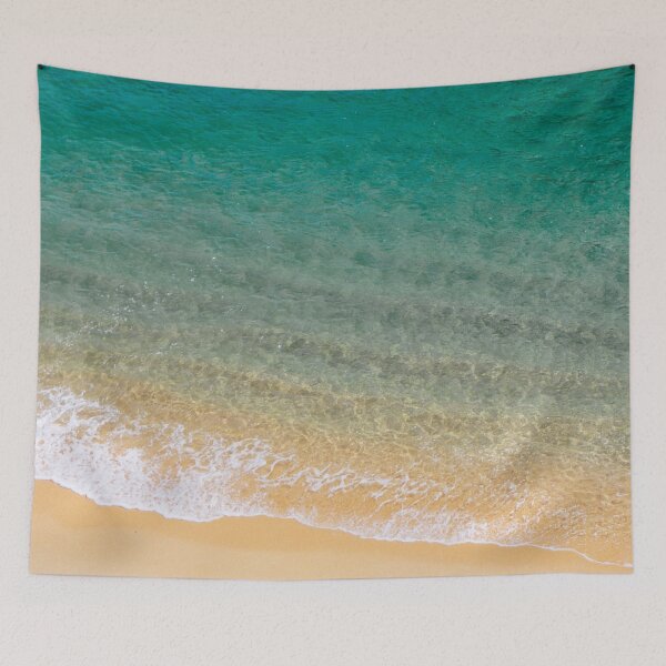 Item preview, Sea Green Sandy Beach Ocean designed and sold by TravelDream.