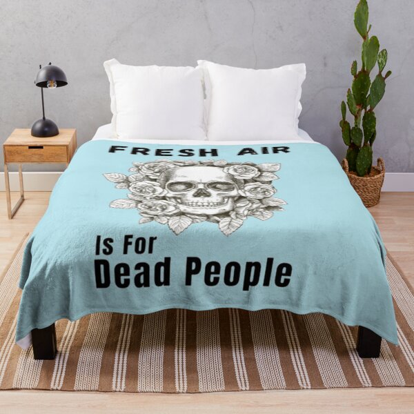 Item preview, Morbid Fresh Air Is For Dead People morb designed and sold by ObsesRetail.