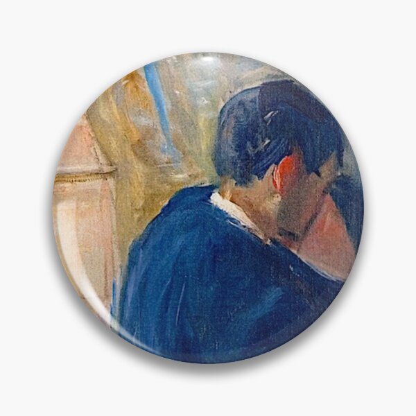 Item preview, Kiss by the Window - Edvard Munch designed and sold by SimpleJoyStyle.