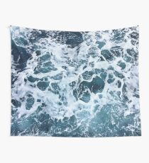 Ocean Sea Splash Churning Waves Wall Tapestry