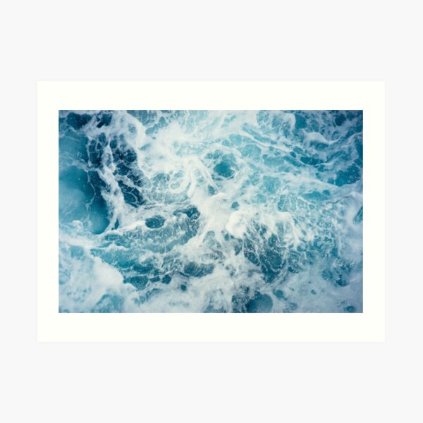 Sea Waves in the Ocean Art Print