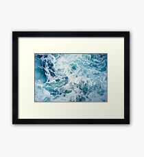 Sea Waves in the Ocean Framed Print