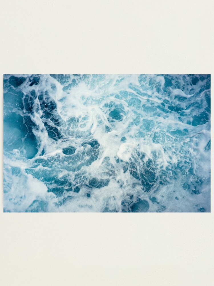 Alternate view of Sea Waves in the Ocean Photographic Print