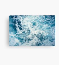 Sea Waves in the Ocean Canvas Print
