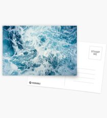 Vagues de la mer dans l'océan Cartes postales