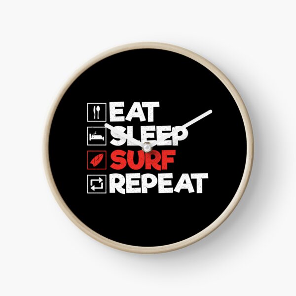 Item preview, Eat Sleep Surf Repeat: Funny Surfer Surfing Lover designed and sold by Adexyl.
