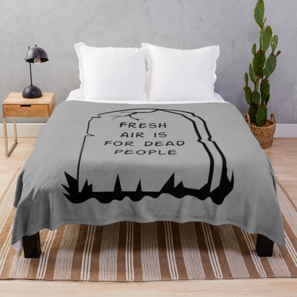 Item preview, Morbid Fresh Air is For Dead People designed and sold by ObsesRetail.