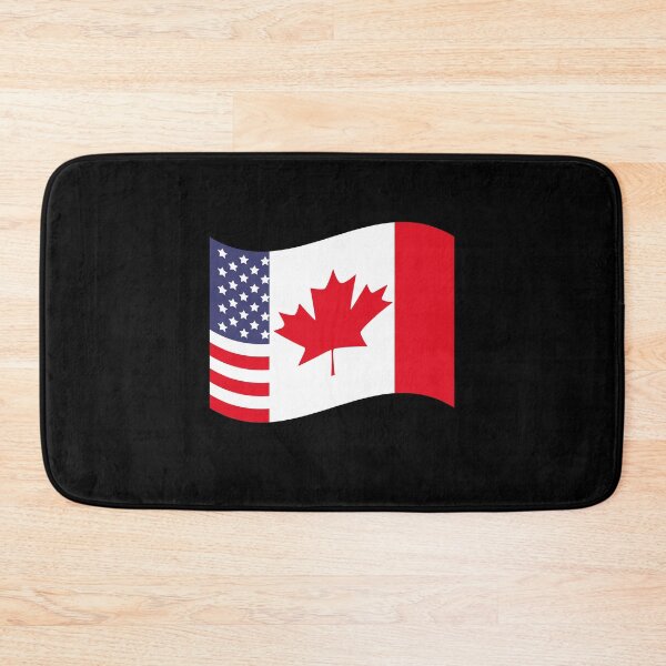Item preview, American Canadian Friendship US Flag Canada designed and sold by bestshirtdesign.